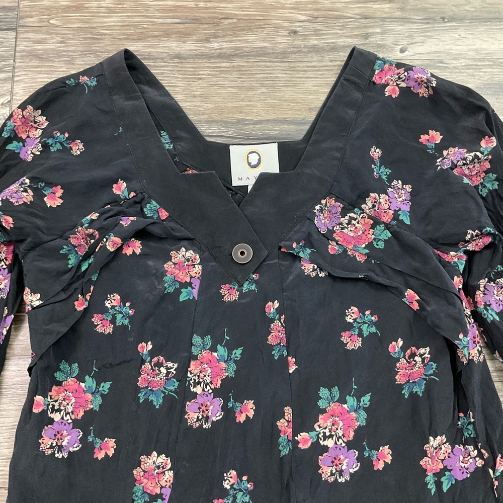 Maison Mayle Floral Blouse - Picture 4 of 6